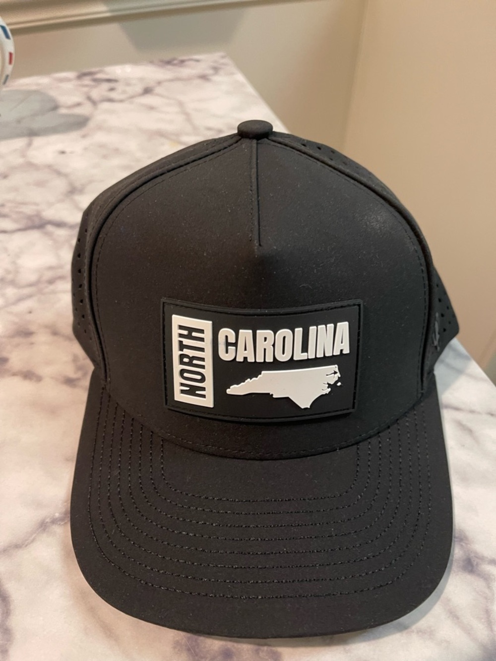 Sage Black Hat with Green Logo